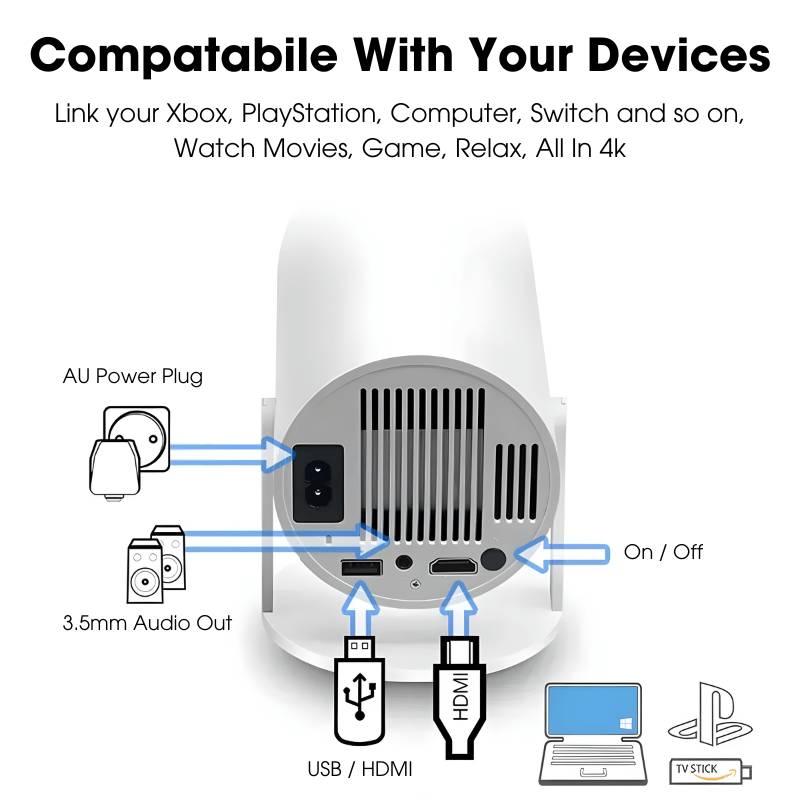 PurePixel™ Home Projector